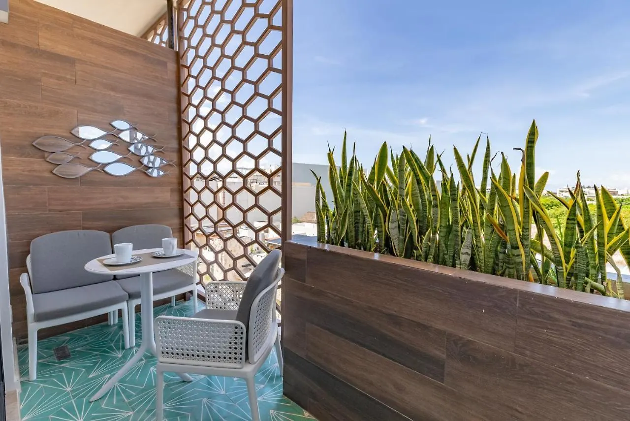 公寓 Bahay Condos Steps From The Beach And 5Th Ave 普拉亚卡门 墨西哥