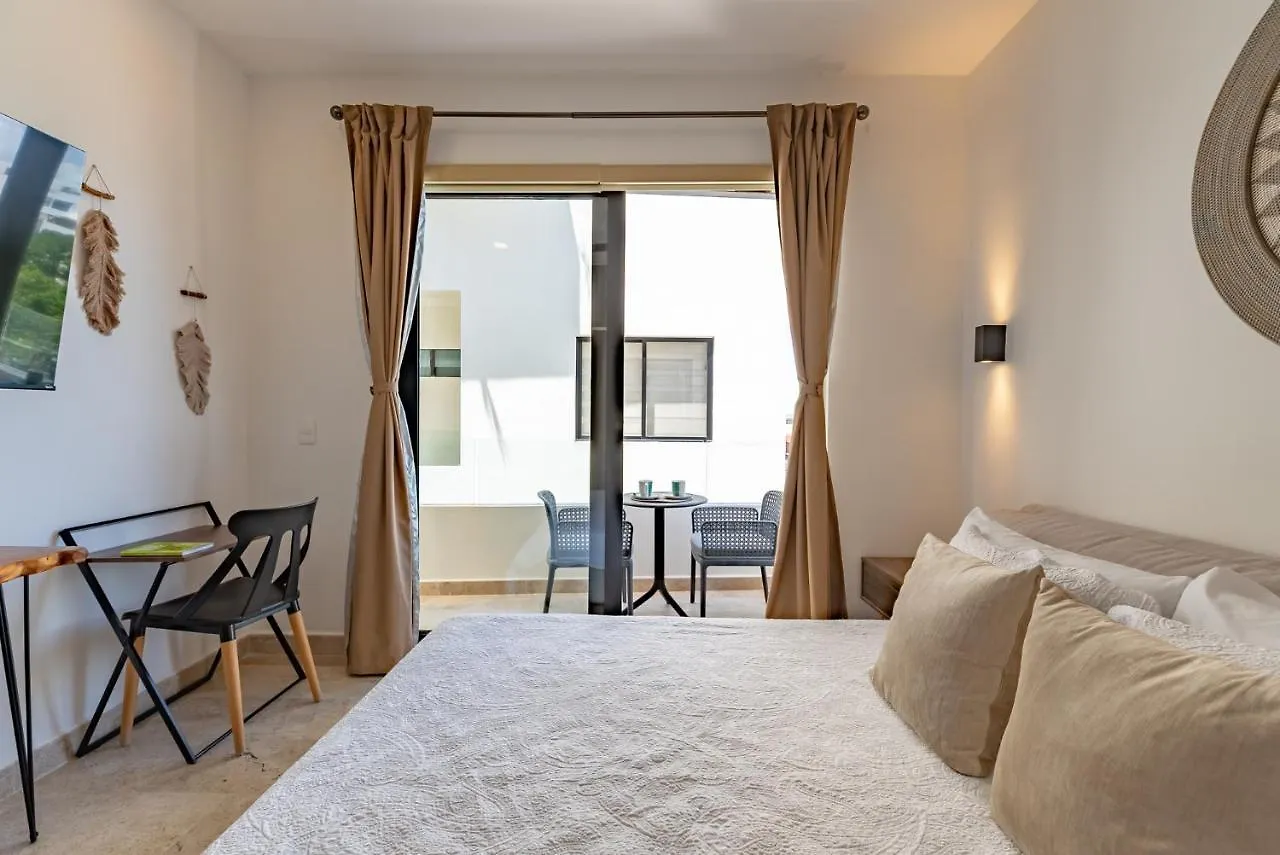 公寓 Bahay Condos Steps From The Beach And 5Th Ave 普拉亚卡门