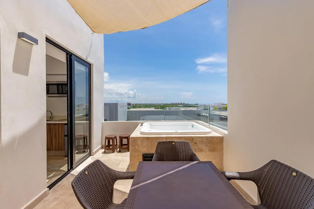 Bahay Condos Steps From The Beach And 5Th Ave 普拉亚卡门 墨西哥